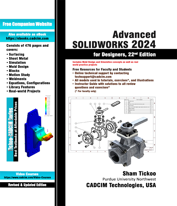 高级 SOLIDWORKS 2024 面向设计师（第22版）